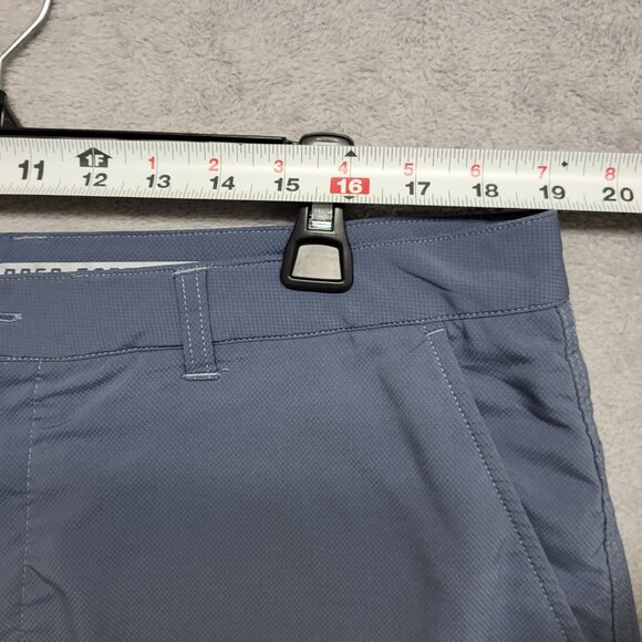 Johnnie-O Shorts Mens 38 Blue Prep-Formance Chino Pocket Stretch Distressed - Picture 8 of 14